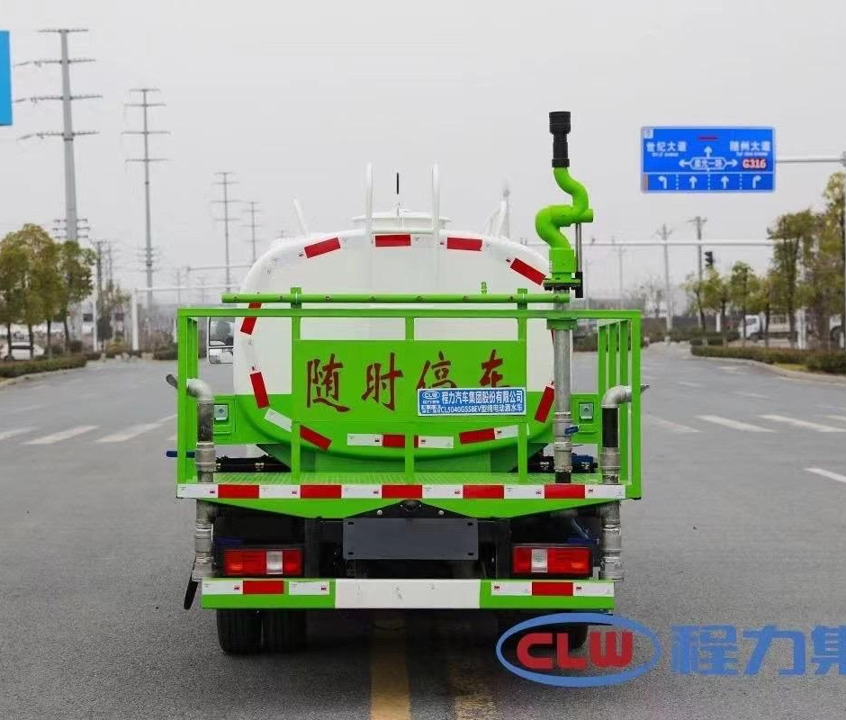 東風(fēng)華神3方純電動(dòng)綠化灑水車圖片4